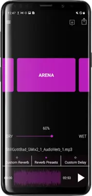 AudioVerb Add Reverb to Audio android App screenshot 4